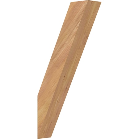 Ekena Millwork 3 1/2"W x 12"D x 24"H Traditional Smooth Knee Brace, Western Red Cedar BRC04X12X24TRA00SWR